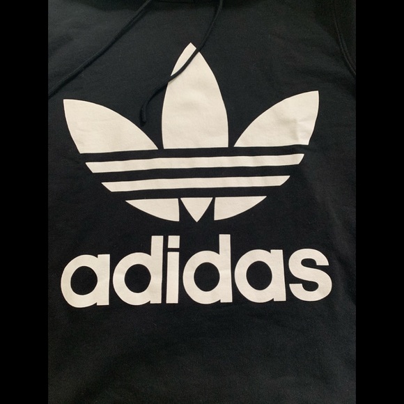 Adidas trefoil hoodie with kangaroo pocket - Picture 2 of 4